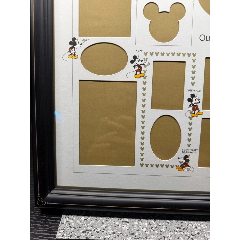 Disney Parks Our Disney Vacation Picture Photo Collage Frame 16x16 Mickey